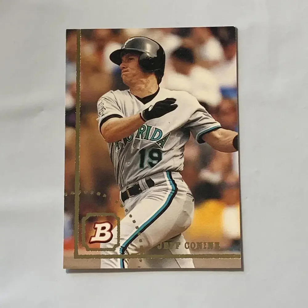 1994 Bowman Jeff Conine Florida Marlins Baseball Card #394
